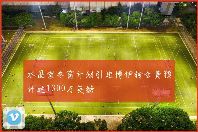 水晶宫冬窗计划引进博伊转会费预计达1300万英镑
